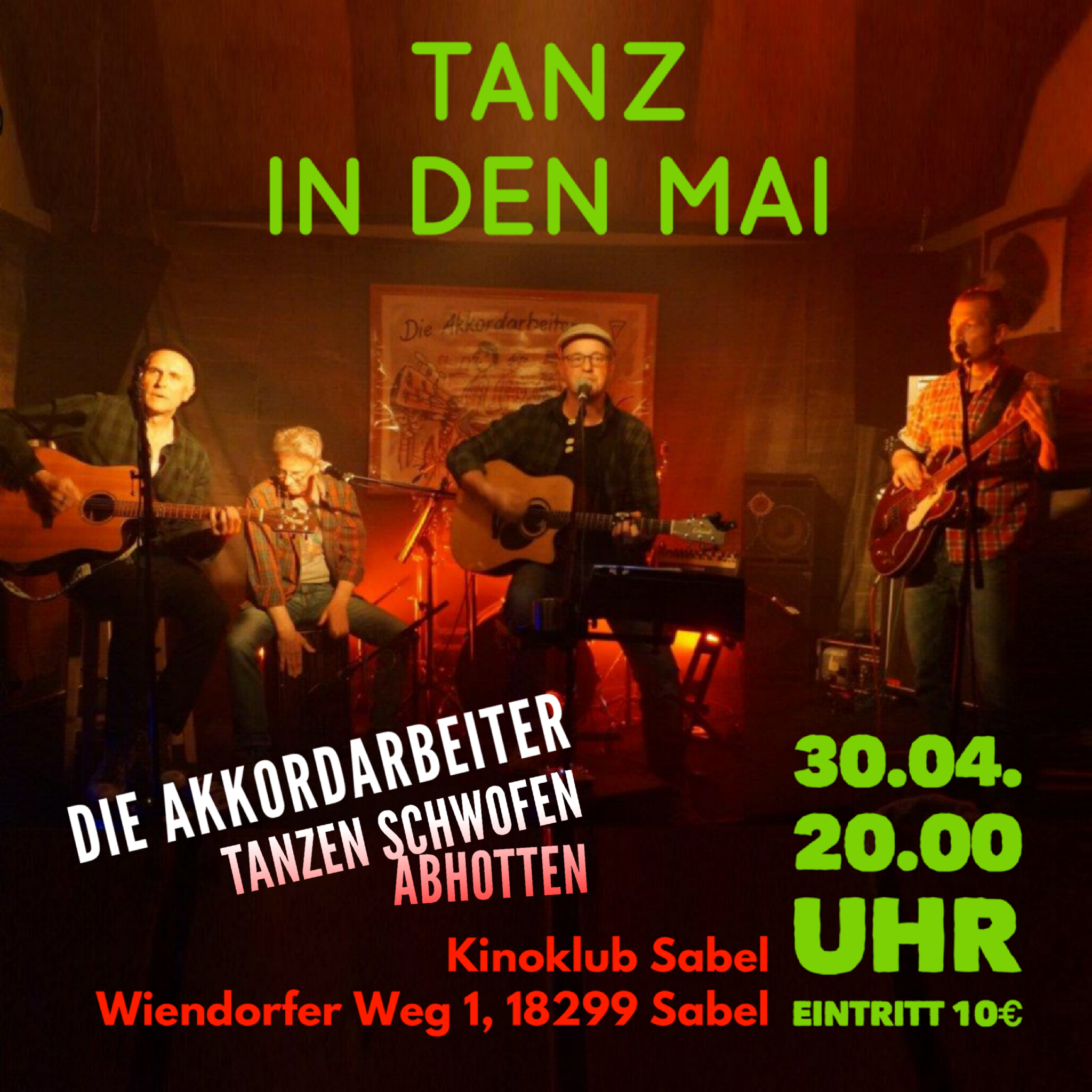 Akkordarbeiter Tanz in den Mai 2019